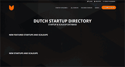 Desktop Screenshot of dutchstartupmap.com